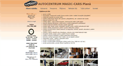 Desktop Screenshot of magic-cars.cz